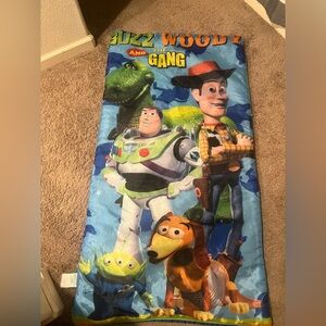 VTG Disney |‎ Sleeping Bag  Pixar Toy Story Buzz Woody And The Gang